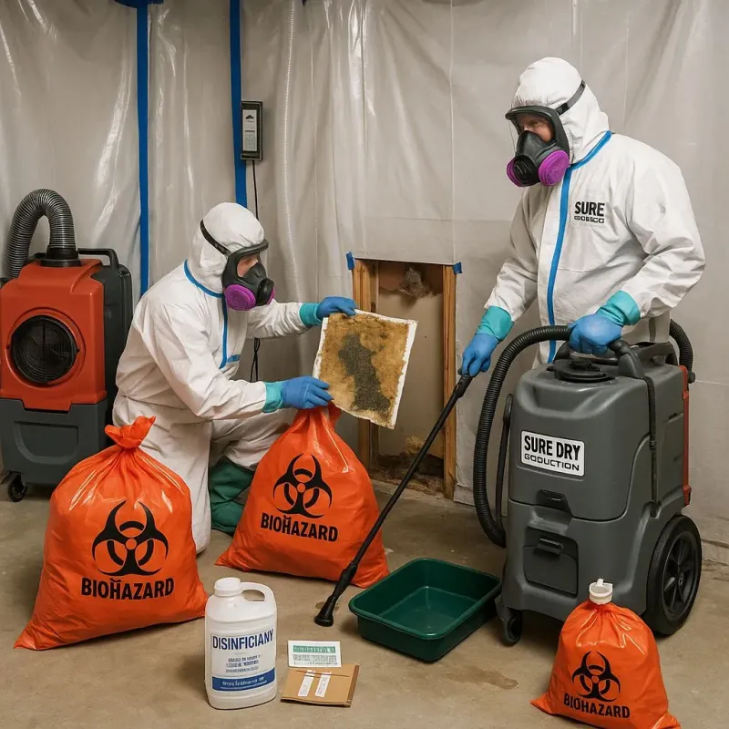 Contaminated Water Handling Protocols process in Belleair Bluffs, FL