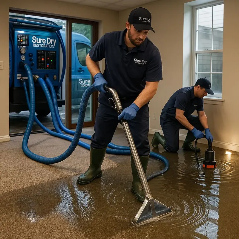 Water Extraction and Removal process in Belleair Bluffs, FL